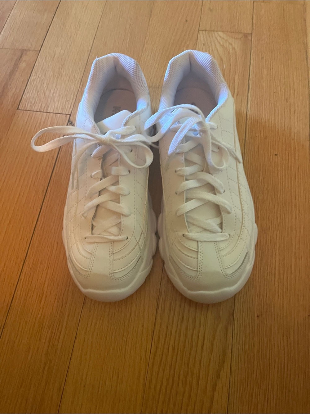 K-Swiss White Women's Athletic Sneakers
